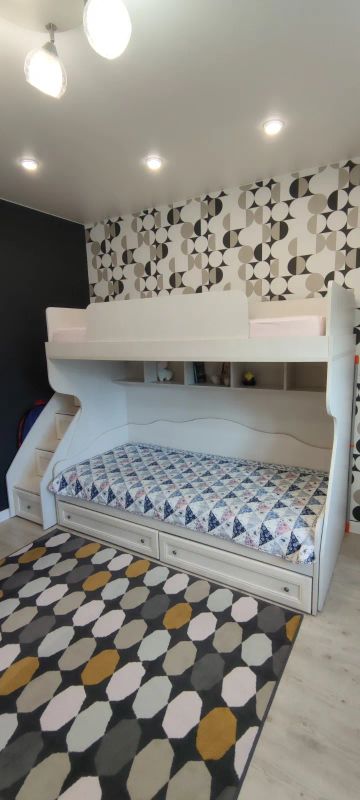 Лот: 20682527. Фото: 1. Кровать двухъярусная с лестницей... Детские кровати и кроватки