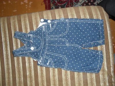 Лот: 1486123. Фото: 1. комбенезончик с лямками. Брюки, шорты, джинсы