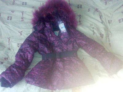 Лот: 3572962. Фото: 1. пуховик для девочки,абсолютно... Верхняя одежда