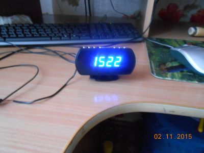 Лот: 6368325. Фото: 1. Часы термометр USB повторно!Покупатель... Часы настенные, настольные