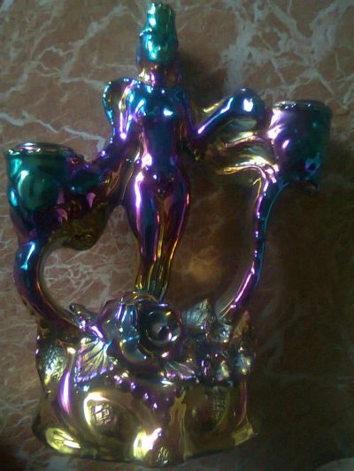 Лот: 3914077. Фото: 1. Подсвечник на две свечи. Высота... Аксессуары