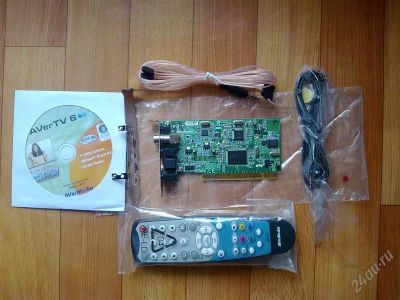 Лот: 1114151. Фото: 1. ТВ-тюнер AVerTV Hybrid+FM PCI... ТВ-тюнеры и карты захвата