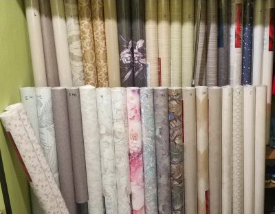 Лот: 12088503. Фото: 1. Обои флизелиновые горячего тиснения... Обои, панели, ДВП, ДСП, МДФ