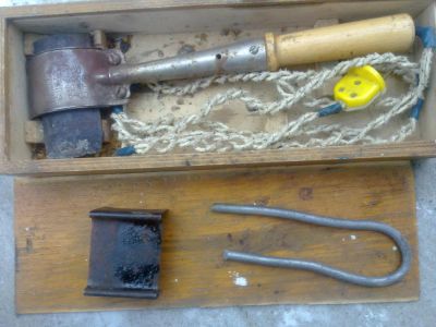 Лот: 6495766. Фото: 1. Паяльник - топорик из СССР. Радиолюбительский инструмент