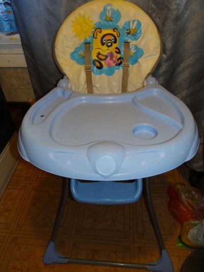 Лот: 4192224. Фото: 1. Столик + стульчик для кормления... Стульчики для кормления