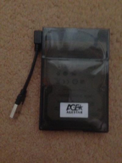 Лот: 7427718. Фото: 1. Жёсткий диск для ноутбука. Бокс... Внешние жесткие диски