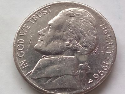 Лот: 21109086. Фото: 1. Монета США 5 центов, 1996 Jefferson... Америка