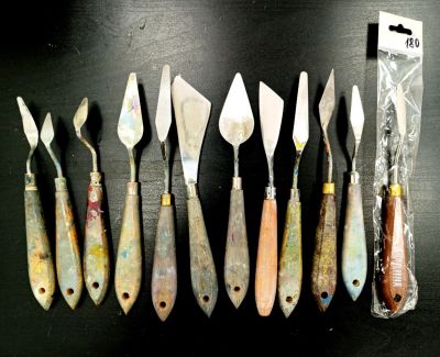 Лот: 25886892. Фото: 1. Мастихины - одним лотом!. Инструменты для ручной работы