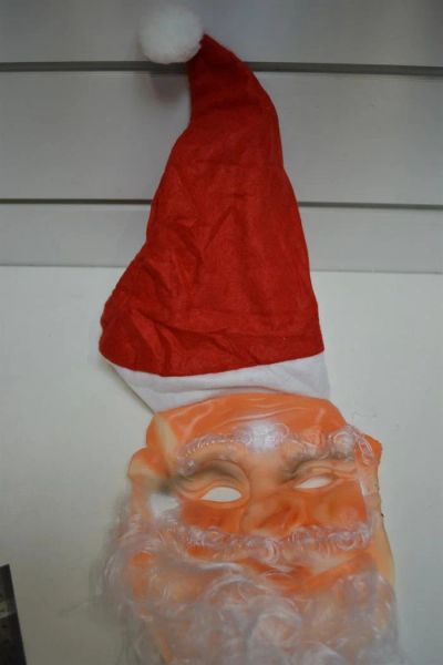 Лот: 3536395. Фото: 1. Маска Деда Мороза. Карнавальные маски, шляпы, аксессуары