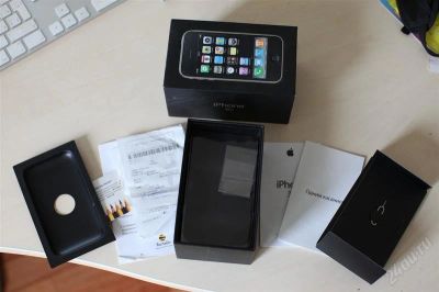 Лот: 958152. Фото: 1. Коробка iPhone 3G 8Gb, Black... Коробки, инструкции