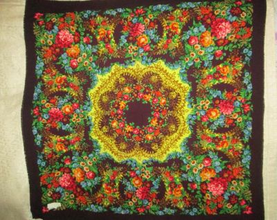 Лот: 10947719. Фото: 1. Скатерть в русском народном стиле... Скатерти, салфетки