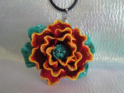 Лот: 859611. Фото: 1. Изделия из полимерной глины,подвеска... Кулоны, подвески