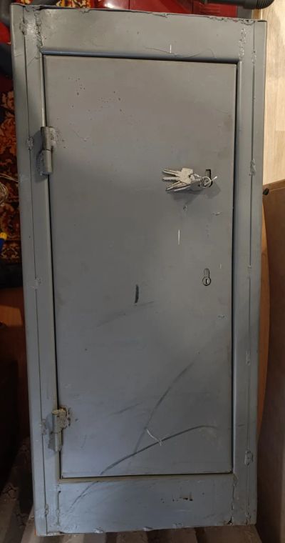 Лот: 25882642. Фото: 1. Сейф (использовался для хранения... Сейфы, металлические шкафы
