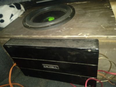 Лот: 21247785. Фото: 1. Сабвуфер и усилитель. Сабвуферы