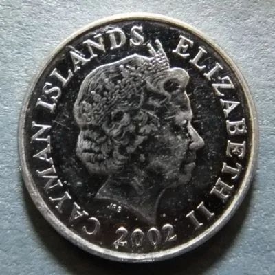 Лот: 3704851. Фото: 1. Каймановы острова. 10 центов 2002г... Америка