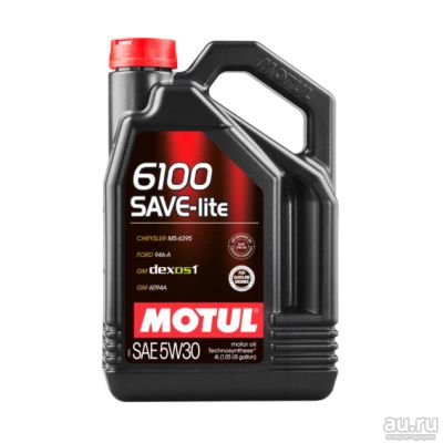Лот: 16517710. Фото: 1. Motul 6100 SAVE-LITE 5W-30 4л. Масла, жидкости
