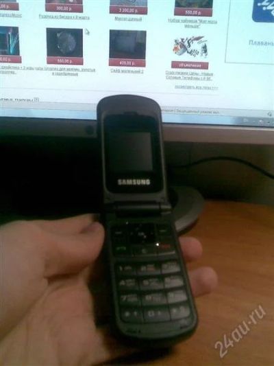 Лот: 815311. Фото: 1. Samsung B300 с 1 рубля!!!. Кнопочные мобильные телефоны