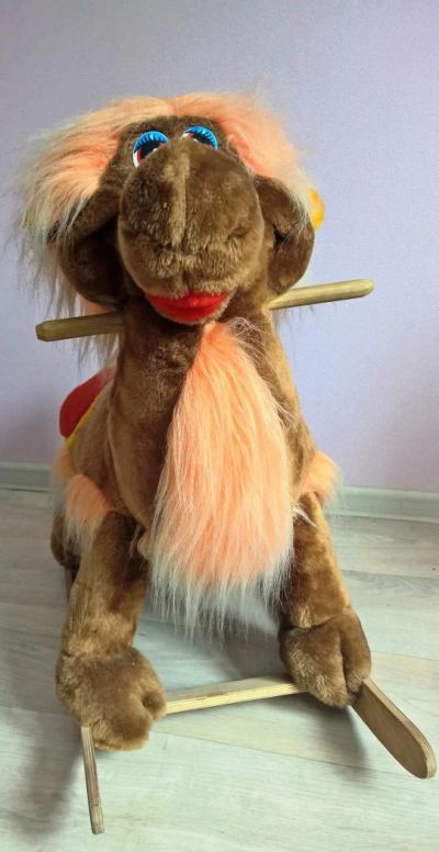 Лот: 5246658. Фото: 1. Детская игрушка качалка верблюд... Ходунки, прыгунки, качели