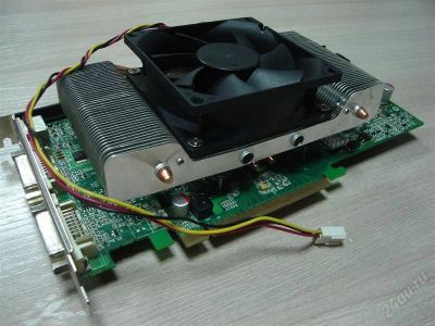 Лот: 1475621. Фото: 1. Видеокарта GeForce 8800GT 512mb... Видеокарты