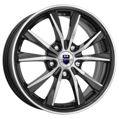 Лот: 20367815. Фото: 1. Диск K&K Спайдер алмаз черный... Диски