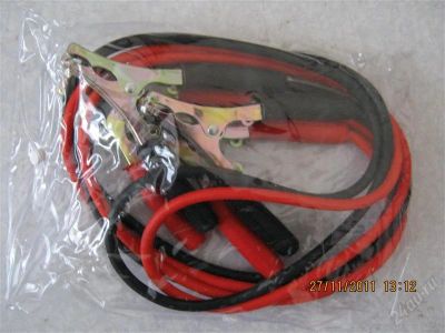 Лот: 1372657. Фото: 1. провода пусковые.прикуривать.2... Пуско-зарядные устройства