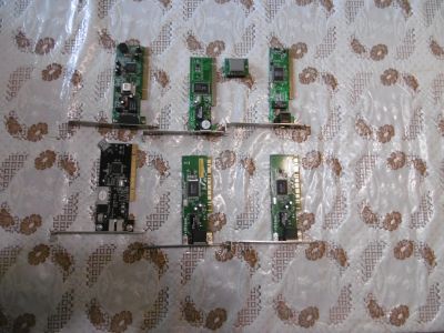 Лот: 25887159. Фото: 1. Компьютерные карты - 6 шт. (одним... Звуковые карты