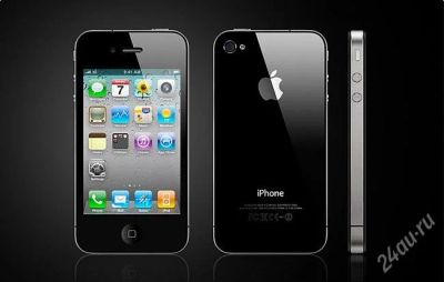 Лот: 2134547. Фото: 1. iPhone 4G 32Gb black РСТ. Смартфоны