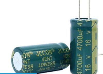 Лот: 15275157. Фото: 1. Конденсатор 16v4700uf JCCON 13x25... Конденсаторы