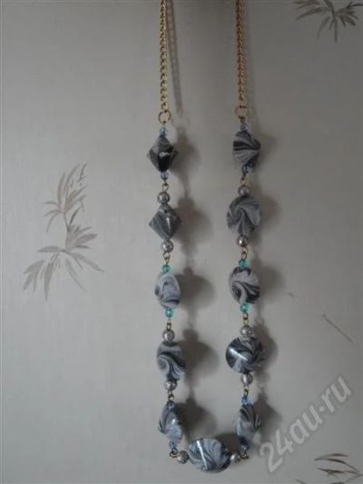 Лот: 330928. Фото: 1. Изделия из полимерной глины,колье... Колье
