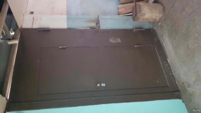 Лот: 13442954. Фото: 1. Дверь металлическая гаражная. Двери входные