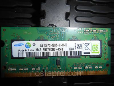 Лот: 3500531. Фото: 1. Samsung 2Gb DDR3 PC3-12800 (M471B5773DH0-CK0... Оперативная память