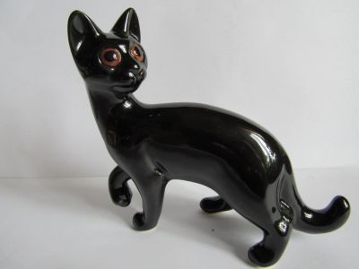 Лот: 16695670. Фото: 1. кот Бомбейский ,авторская керамика... Скульптуры