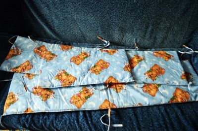 Лот: 10317379. Фото: 1. Красивые бортики в кроватку. Постельные принадлежности