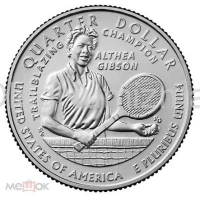 Лот: 25898377. Фото: 1. США 25 центов 2025 года. Алтея... Америка