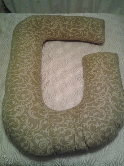 Лот: 4688285. Фото: 1. Подушка для беременных (буквой... Одеяла, подушки
