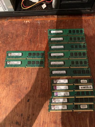 Лот: 18744208. Фото: 1. 13 гигов ddr2. Оперативная память