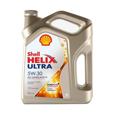 Лот: 12498222. Фото: 1. Shell Helix Ultra 5w-30 4 л. Масла, жидкости