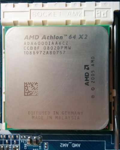 Лот: 4949234. Фото: 1. Процессор AM2 Athlon 64 X2 6000... Процессоры