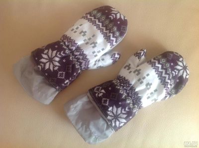 Лот: 8018901. Фото: 1. Рукавицы - непромокайки , тёплые... Шарфы, варежки