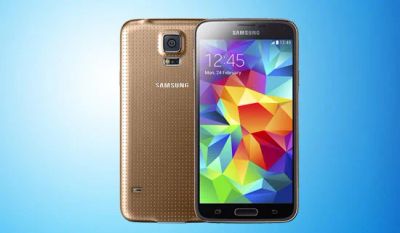 Лот: 6101159. Фото: 1. Samsung Galaxy S5 gold 16gb. Смартфоны