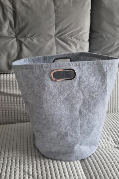 Лот: 25885076. Фото: 1. Корзина для белья бу. Корзины, контейнеры