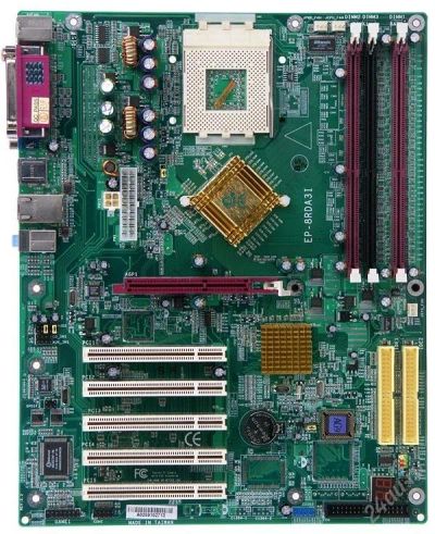 Лот: 68579. Фото: 1. Epox 8RDA3I. Материнские платы