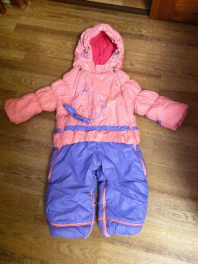 Лот: 8690797. Фото: 1. зимний детский комбенизон. Костюмы, пиджаки, комбинезоны