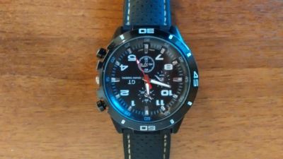 Лот: 4556754. Фото: 1. мужские часы черные GT. Оригинальные наручные часы