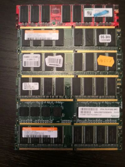 Лот: 14388556. Фото: 1. Оперативная память ddr1 400 2gb. Оперативная память