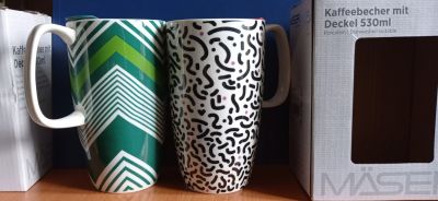 Лот: 18226368. Фото: 1. Кружка с крышкой 530 мл. Кружки, стаканы, бокалы