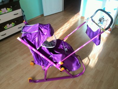 Лот: 6357231. Фото: 1. Санки-коляска Ника детям 4. Санки, снегокаты, ледянки, аксессуары