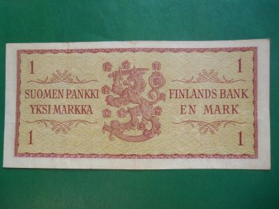 Лот: 20891238. Фото: 1. Финляндия 1 марка 1963 г. Европа