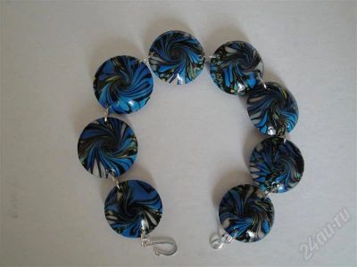 Лот: 434502. Фото: 1. Изделие из полимерной глины,браслет... Браслеты