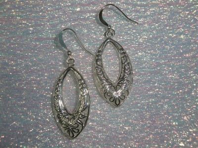 Лот: 1548640. Фото: 1. Серьги ручная сборка Серебряная... Серьги, каффы